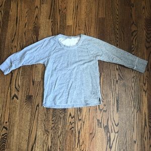 J.Crew gray crew neck